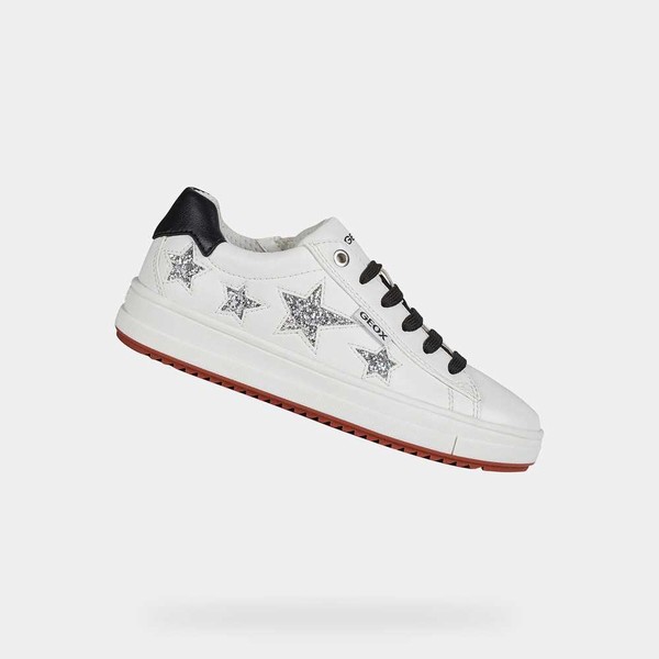 Geox Respira White Kids Sneakers SS20.3QL315